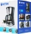 Кофеварка капельная Vitek VT-1506 BK 550Вт черный/серебристый