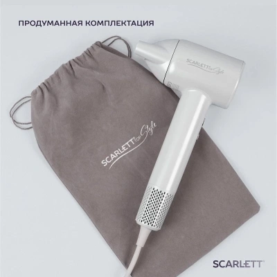 Фен Scarlett SC-HD70I42 1600Вт белый