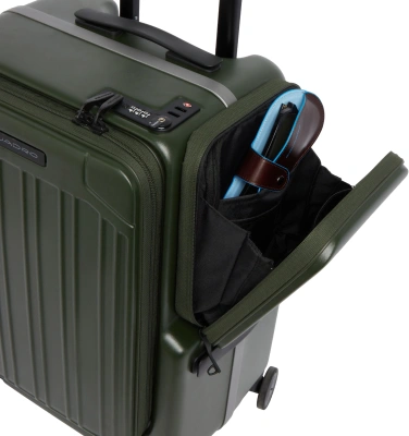 Чемодан Piquadro PQ LIGHT BV7296PQL/VEO2 37x53.5x26см 42л. 3.59кг. поликарбонат хаки