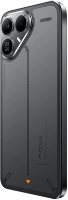 Смартфон Tecno Pova 8 5G 256Gb 8Gb черный моноблок 3G 4G 2Sim 6.76" 1080x2344 Android 16 50Mpix 802.11 a/b/g/n/ac NFC GPS GSM900/1800 Protect
