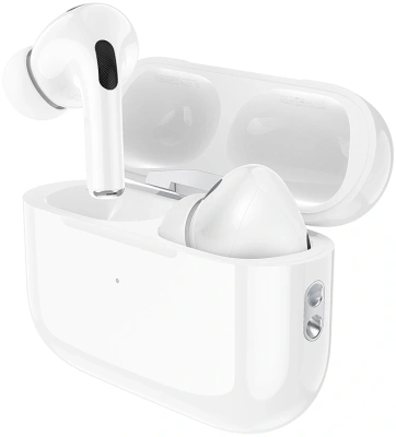 Гарнитура внутриканальные Hoco EW77 белый беспроводные bluetooth в ушной раковине (31792)