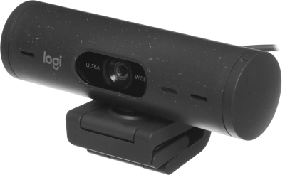 Камера Web Logitech HD Webcam Brio 500 черный 4Mpix (1920x1080) USB Type-C с микрофоном (960-001423)