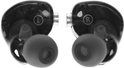 Гарнитура внутриканальные Fiio JD1 1.2м черный проводные крепление за ухом (80003799)