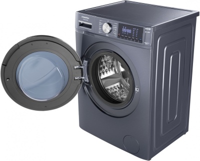 Стиральная машина Maunfeld MFWM1410SB02 класс: A+++ загр.фронтальная макс.:10кг темно-серебристый инвертор