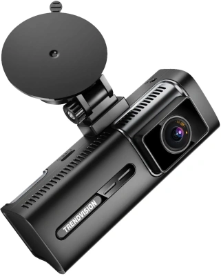 Видеорегистратор TrendVision Phantom 3CH GPS черный 1440x2560 1440p 170гр. GPS SA230D