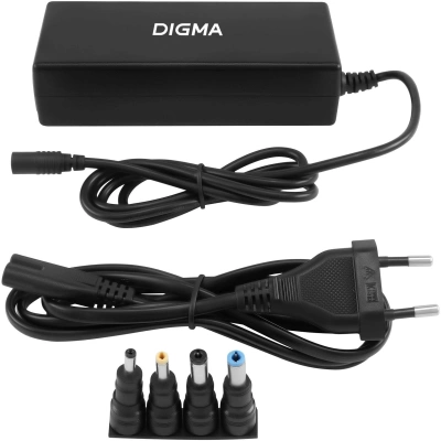Блок питания Digma DM-A90 автоматический 90W 18.5V-20V 4-коннект. 4.62A от бытовой электросети