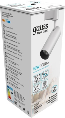 Светильник Gauss TR081 4000K цв.св.:белый нейтральный белый