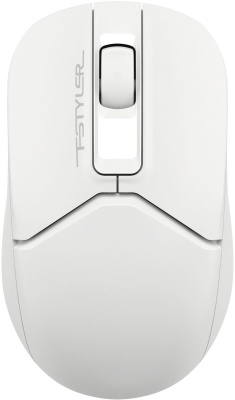 Мышь A4Tech Fstyler FB12S белый оптическая 1200dpi silent беспров. BT/Radio USB 2but (FB12S USB WHITE)