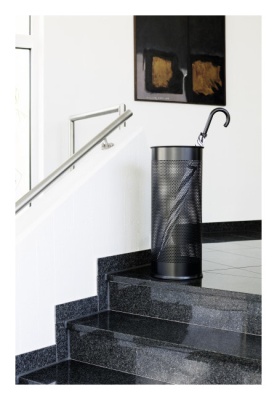 Подставка для зонтов Durable 335058 круглая 28.5л. сталь черный