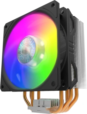 Устройство охлаждения(кулер) Cooler Master Hyper 212 ARGB ARGB Soc-AM5/AM4/1200/1700/1851 серебристый/черный 4-pin 9-31dB Al+Cu 150W 465gr Ret (RR-2V2L-18PA-R1)