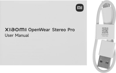 Гарнитура накладные Xiaomi OpenWear Stereo Pro серый беспроводные bluetooth крепление за ухом (BHR080DGL)