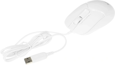 Мышь A4Tech Fstyler FM12 белый оптическая 1200dpi USB 3but (FM12 WHITE)