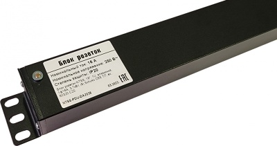 Блок распределения питания NTSS NTSS-PDU-DA2035 гор.размещ. 9xSchuko базовые 16A C20