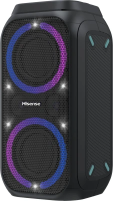Минисистема Hisense Party Rocket 160 черный 160Вт USB BT