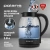 Чайник электрический Polaris PWK 1797CGL 1.8л. 2200Вт черный корпус: стекло/пластик Чайник электрический Polaris PWK 1797CGL 1.8л. 2200Вт черный корпус: стекло/пластик