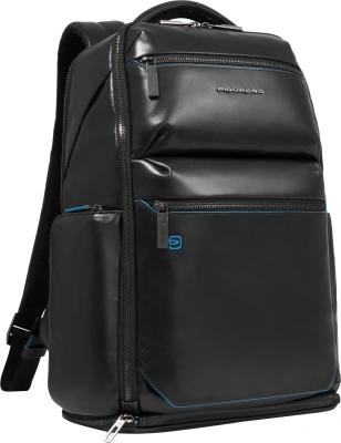 Рюкзак мужской Piquadro Blue Square CA6592B2BM/N черный натур.кожа