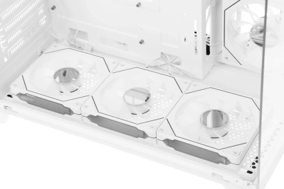Корпус Formula Crystal Z9ML Floe белый без БП mATX 1xUSB3.0 1xUSB3.1 audio bott PSU