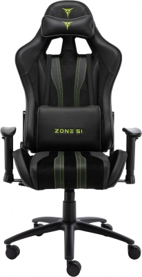 Кресло игровое Zone 51 Gravity экокожа/ткань с подголов. крестов. сталь