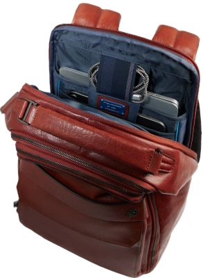 Рюкзак мужской Piquadro Solm CA7021S141/CU табачный натур.кожа
