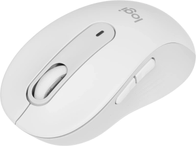Мышь Logitech M650 белый/серый оптическая 4000dpi беспров. BT/Radio USB 4but (910-006392)