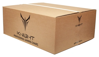 Кресло игровое Knight Outrider черный/красный ромбик экокожа с подголов. крестов. металл