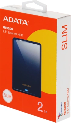 Жесткий диск A-Data USB3.1 2TB AHV620S-2TU31-CBL HV620S 2.5" синий
