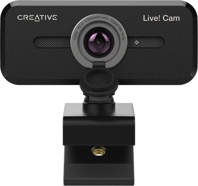 Камера Web Creative Live! Cam SYNC 1080P V2 черный 2Mpix (1920x1080) USB2.0 с микрофоном (73VF088000000)