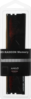 Память DDR5 16GB 4800MHz AMD R5S516G4800U1S Radeon R5 RTL Gaming PC4-38400 CL40 DIMM UDIMM 288-pin 1.1В с радиатором Ret