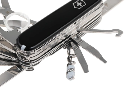 Нож перочинный Victorinox SwissChamp (1.6795.3) 91мм 33функц. черный карт.коробка