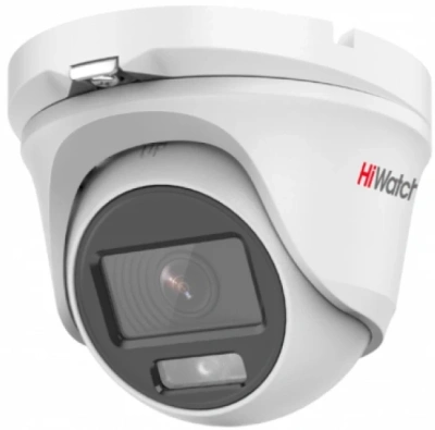 Камера видеонаблюдения аналоговая HiWatch DS-T203L(C)(3.6mm) 3.6-3.6мм HD-CVI HD-TVI цв. корп.:белый