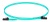 Патч-корд Panduit FZ2ELLNLNSNM001 2x50/125 OM4 LC дуплекс-LC дуплекс 1м LSZH аквамарин