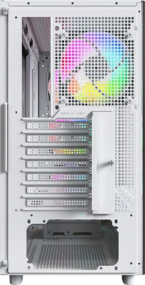 Корпус Montech XR Wood белый без БП ATX 9x120mm 4x140mm 2xUSB3.0 audio bott PSU