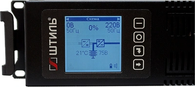 Источник бесперебойного питания Штиль STR1103TL 2700Вт 3000ВА черный