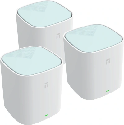 Бесшовный Mesh роутер Netis Neme X30S (NEME X30S (3 PACK)) AX3000 10/100/1000BASE-TX белый (упак.:3шт)