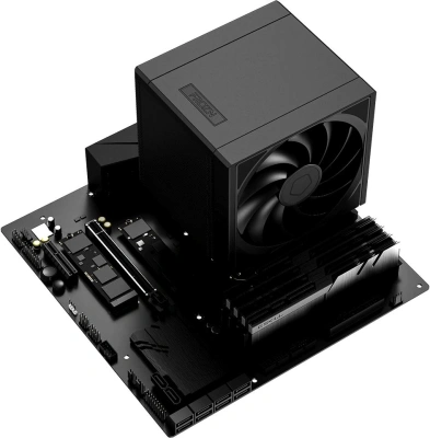 Устройство охлаждения(кулер) ID-Cooling Frozn A620 SLK нет подсветки Soc-AM5/AM4/1200/1700/1851 черный 4-pin 33.9dB Al+Cu 260W 1300gr Ret