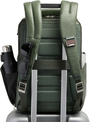 Рюкзак мужской Piquadro Tebe CA7159W144/VE хаки натур.кожа
