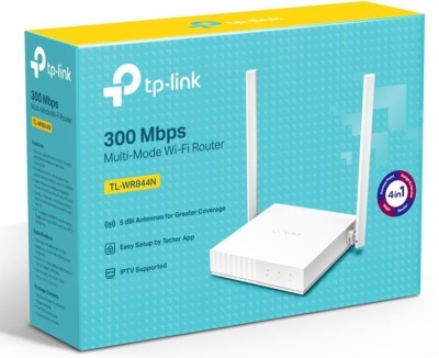 Роутер беспроводной TP-Link TL-WR844N N300 10/100BASE-TX белый