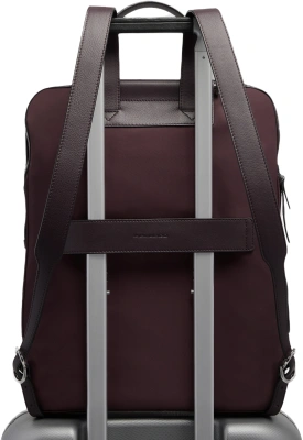 Рюкзак женский Piquadro Lyra CA7042W92T/BO2 бордовый нейлон/натур.кожа