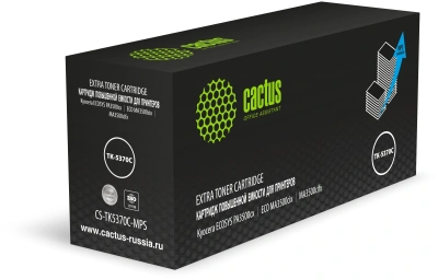 Картридж лазерный Cactus CS-TK5370C-MPS голубой (13000стр.) для Kyocera ECOSYS PA3500cx/ECO MA3500cix/MA3500cifx с чипом