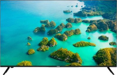 Телевизор LED Haier 50" LED S2 Frameless черный 4K Ultra HD 60Hz MEMC DVB-T DVB-T2 DVB-C DVB-S DVB-S2 USB WiFi Smart TV