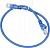 Патч-корд Lanmaster utp LAN-PC45/U5E-0.5-BL вилка RJ-45-вилка RJ-45 кат.5е 0.5м синий LSZH (уп.:1шт)