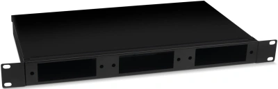 Кросс CabeusFO-19-3FP FO-19-3FP-BK 1U 24xSC/LC дупл.