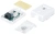 Розетка Cabeus WS-8P8C-CAT.5E-1 комп. Dual IDC кат.5E UTP бел.