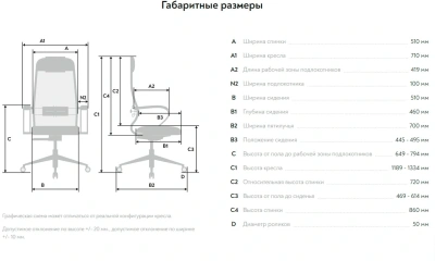Кресло Метта ErgoLife Comfort черный сиденье черный сет./экокожа с подголов. крестов. сталь хром