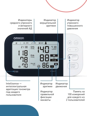 Тонометр автоматический Omron M7 Intelli IT