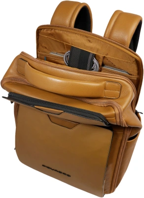 Рюкзак мужской Piquadro Ael CA6923S142/G охра натур.кожа