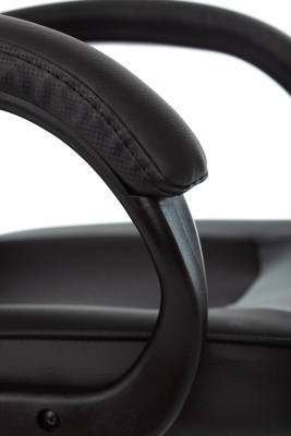 Кресло игровое Zombie Game 17 черный ткань/эко.кожа крестов. пластик