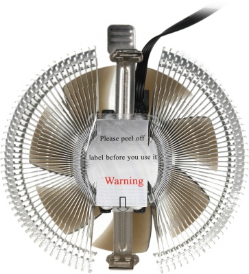 Устройство охлаждения(кулер) ID-Cooling DK-01 Soc-AM5/AM4/1200/1700/1851 черный 4-pin 29dB Al 95W 195gr Ret