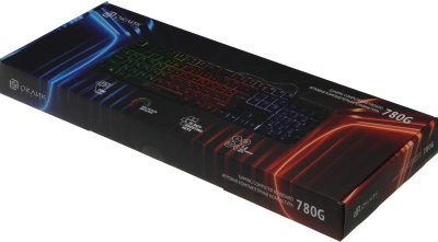 Клавиатура Оклик 780G SLAYER черный USB for gamer LED (412899) кабель 1.5м