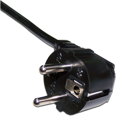 Шнур питания Lanmaster LAN-PP13/SHA-1.5-BK C13-Schuko проводник.:3x0.75мм2 1.5м 220В 10А черный